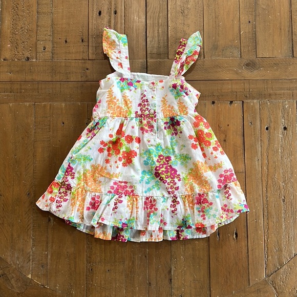 Janie and jack floral ruffle dress - Picture 7 of 7